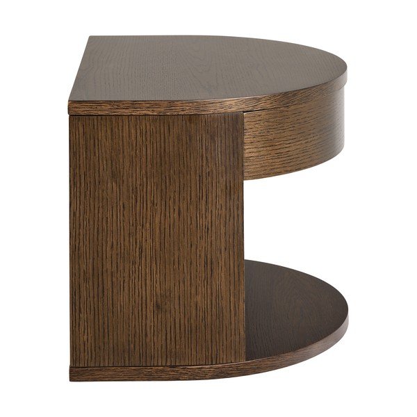 Tumša dabīga toņa naktsskapītis ar ozolkoka imitāciju Paron – Actona-image-4