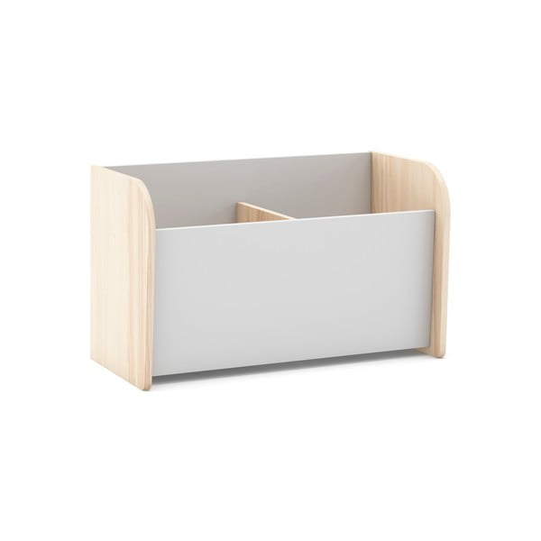 Balts bērnu grāmatu plaukts 70x42 cm Esteban – Marckeric-image-3