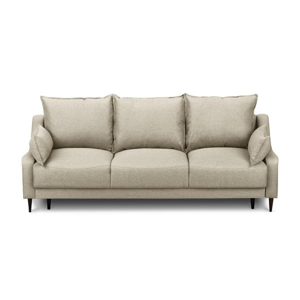 Bēšs dīvāns ar krātuvi Mazzini Sofas Ancolie, 215 cm