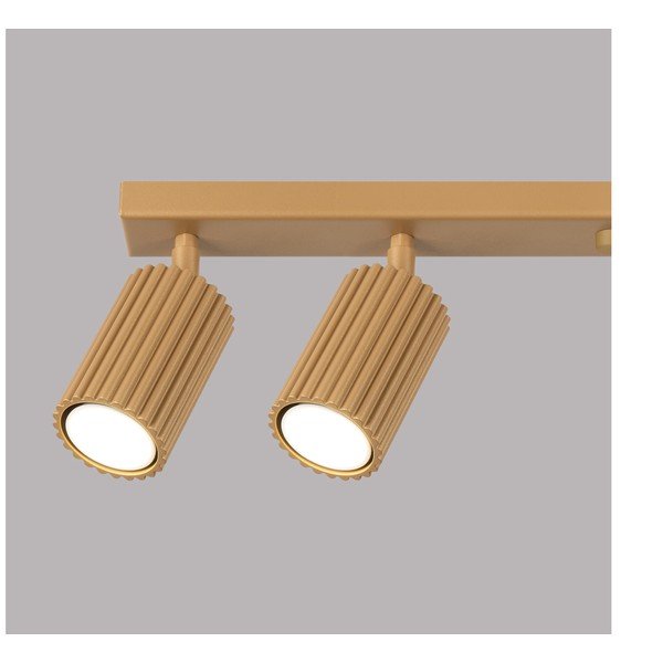 Zelta krāsas prožektora tipa lampa 6,5x117 cm Gleam – Sollux-image-3