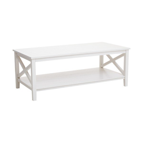 Balts žurnālgaldiņš 60x120 cm Heritage – Premier Housewares