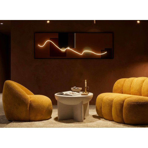 Drukāta glezna ar rāmi/uz audekla 50x150 cm LED – Mauro Ferretti-image-4