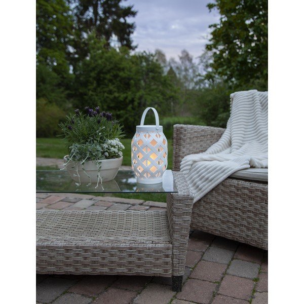 Balta laterna Star Trading Flame Lantern, augstums 23 cm-image-3