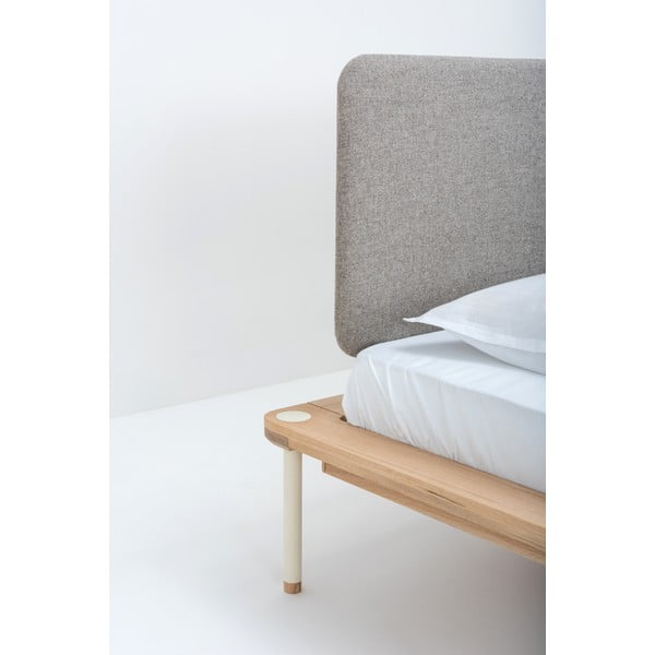 Divguļamā gulta no ozolkoka Gazzda Fina, 140 x 200 cm-image-3