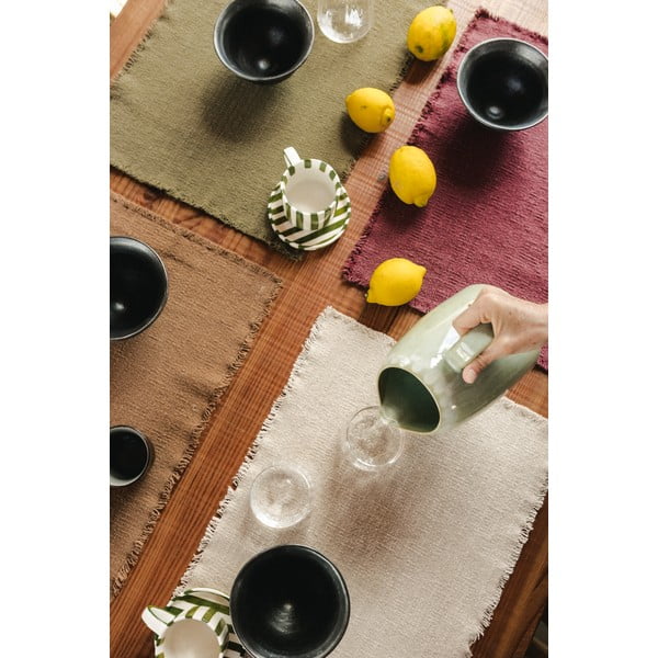 Kokvilnas galda paliktnis 38x50 cm Handloom – Lorena Canals-image-1