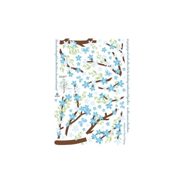 Fanastick Blue Leaves Tree uzlīme-image-2
