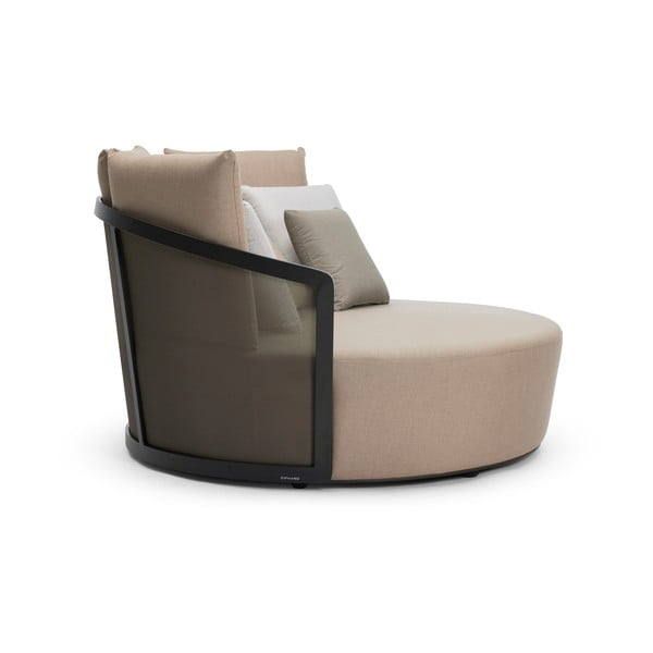 Bēšs polsterēts dārza zvilnis Cielo – Diphano-image-2