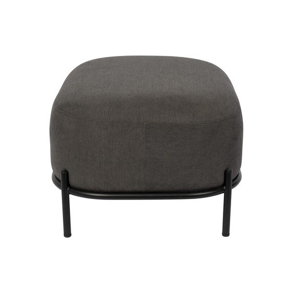 Tumši pelēks kāju soliņš White Label Polly-image-3