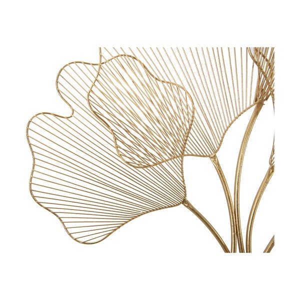 Mauro Ferretti Glam Leaf sienas dekors zelta krāsā, 69 x 62 cm-image-3