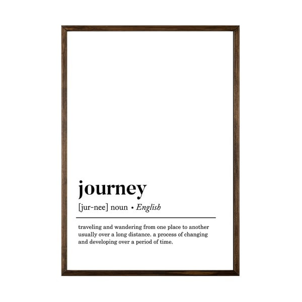 Plakāts 50x70 cm Journey – Wallity