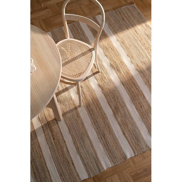 Dabīga toņa ar rokām darināts paklājs no džutas maisījuma 160x230 cm Otti – Jotex-image-1