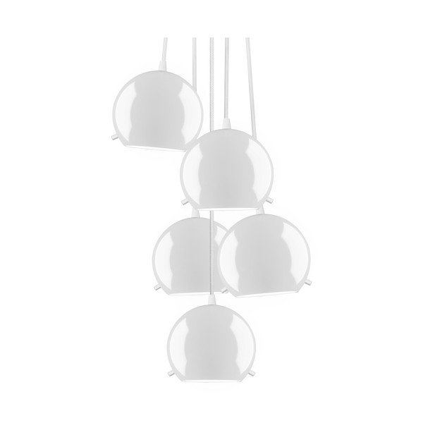 Balta griestu lampa Sotto Luce MYOO MYOO Elementary 5BS Glossy-image-2