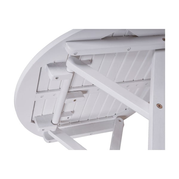 Eikalipta masīvkoka apaļš dārza sānu galdiņš ø 50 cm Mesa – Garden Pleasure-image-2