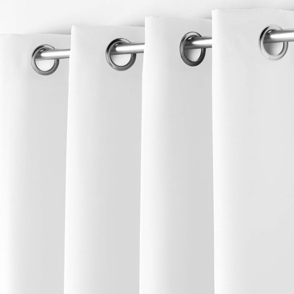 Balts aizkars 140x180 cm Essentiel – douceur d'intérieur-image-1