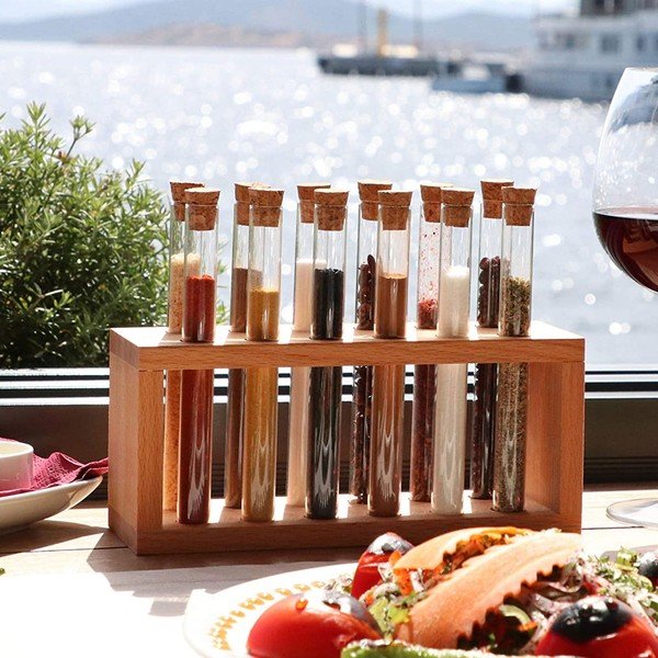 Garšvielu trauki (12 gab.) ar statīvu – Hermia-image-2