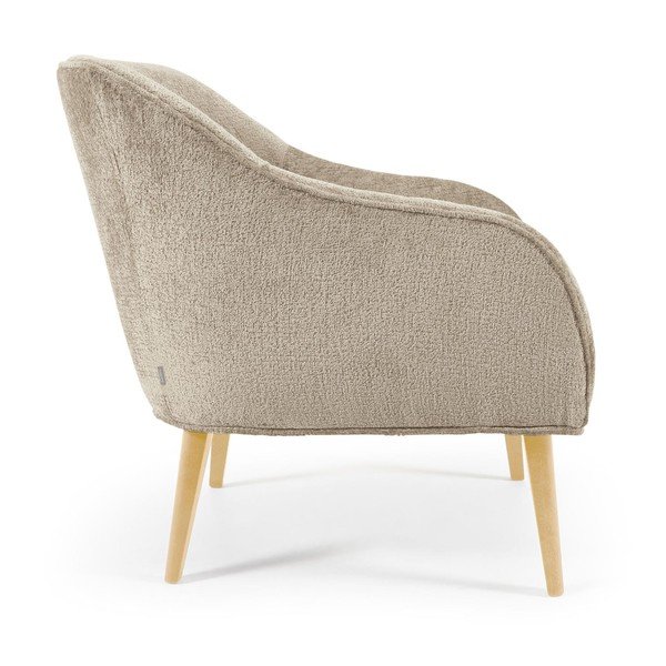 Bēšs krēsls Bobly – Kave Home-image-3