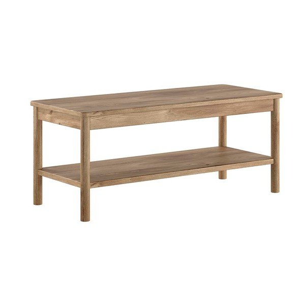 Dabīga toņa masīvkoka/no MDF sols Olive – Vipack