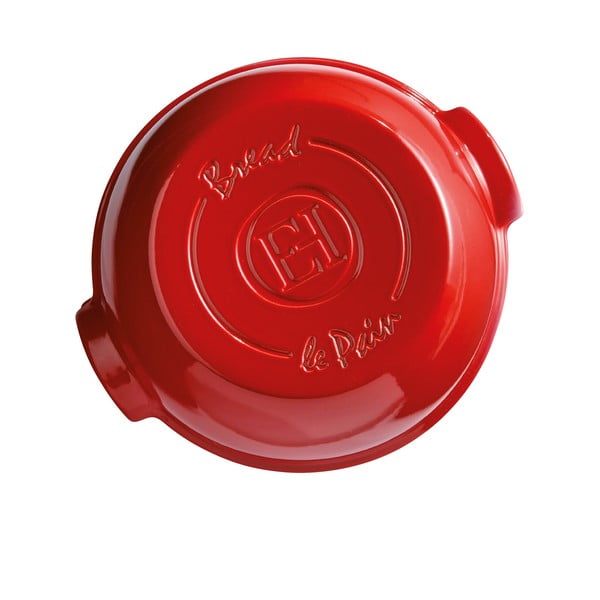 Sarkana keramikas maizes forma Emile Henry, ⌀ 29,5 cm-image-4