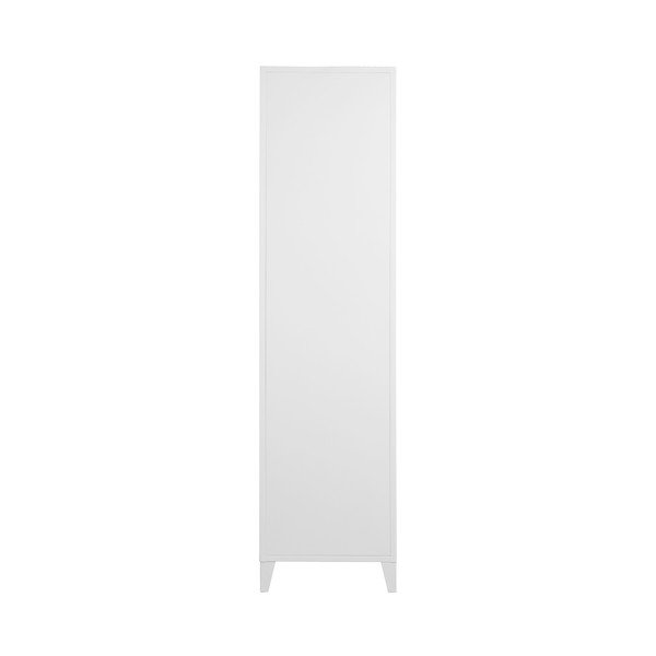 Balts atvērta tipa metāla drēbju skapis 80x175 cm Salino – Støraa-image-3
