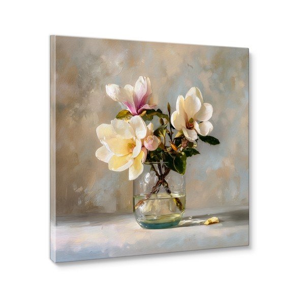 Drukāta glezna uz audekla 32x32 cm Magnolias – Styler-image-3