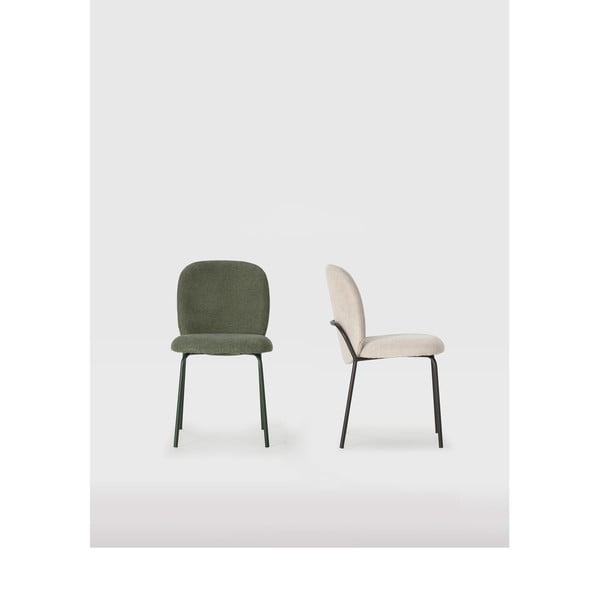 Zaļi pusdienu krēsli (4 gab.) Daia – Marckeric-image-1