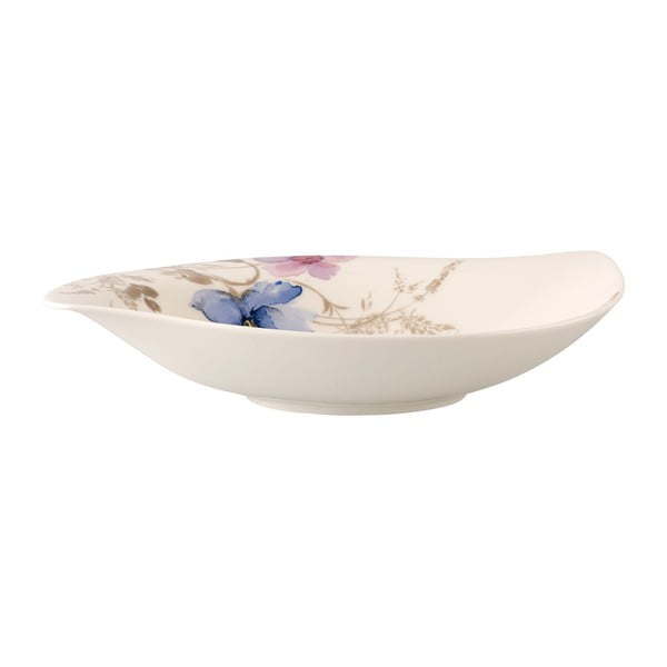 Porcelāna dziļais šķīvis ar ziedu motīvu Villeroy & Boch Mariefleur Serve, 600 ml