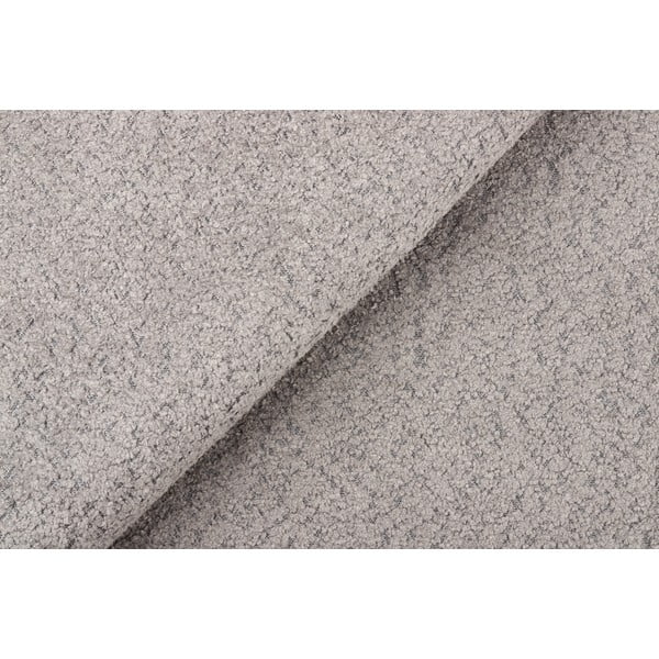 Pelēka mīksta divvietīga gulta ar režģi 180x200 cm Tina – Ropez-image-4