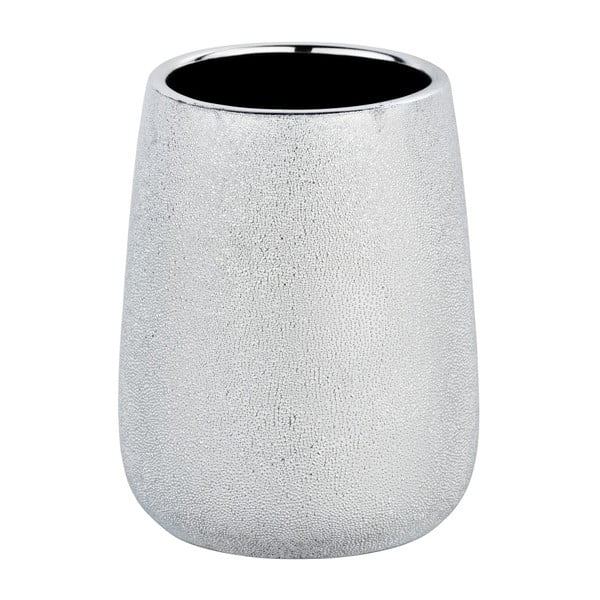 Keramikas trauks zobu birstei sudraba krāsā Wenko Glimma-image-2