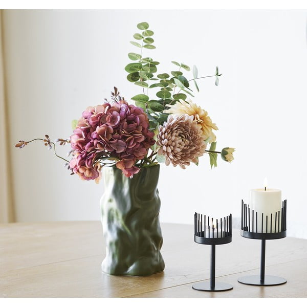 Zaļa keramikas vāze (augstums 25,5 cm) Lika – House Nordic-image-1