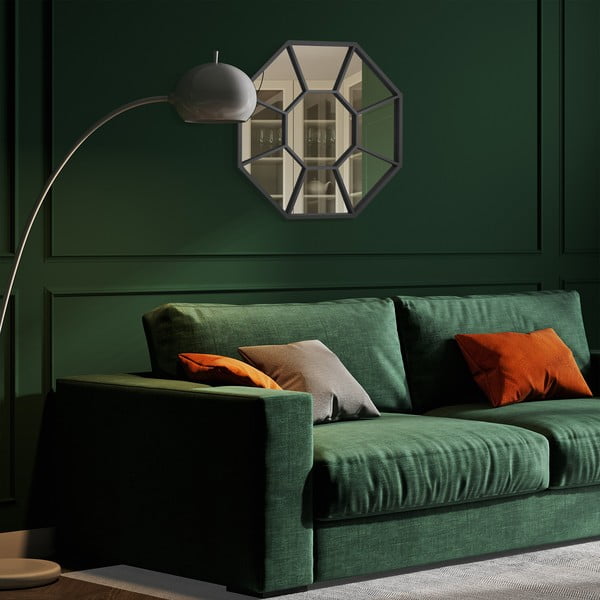 Sienas spogulis ø 50 cm Stella – Styler-image-1