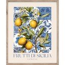 Drukāta glezna ar rāmi 40x50 cm Sicilia – Styler