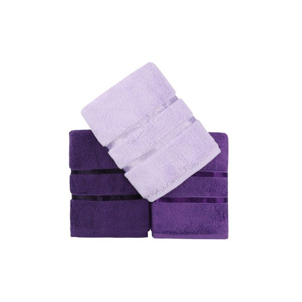 3 violetu dvieļu komplekts Hobby Dolce-image-3