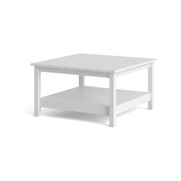 Balts žurnālgaldiņš 81x81 cm Madrid – Tvilum-image-2