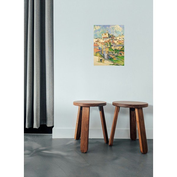 Reproducēta glezna 30x40 cm Gardanne, Paul Cézanne – Fedkolor-image-1