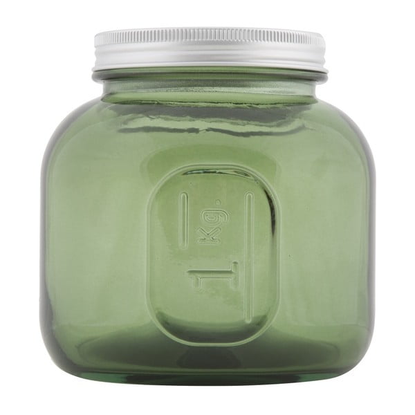 Zaļa pārstrādāta stikla burka Mauro Ferretti Coperchio, ⌀ 13 cm-image-3