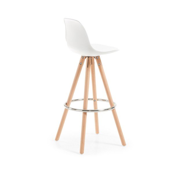2 baltu bāra krēslu komplekts La Forma Stag-image-3
