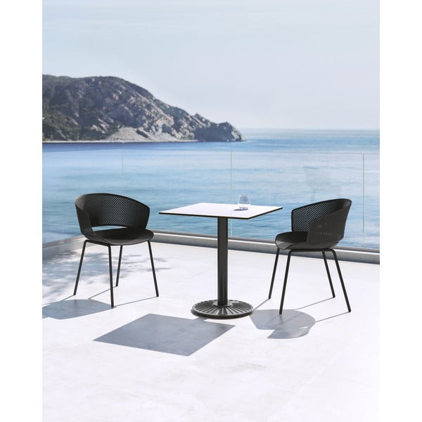 Melni pusdienu krēsli (4 gab.) Yeray – Kave Home-image-2