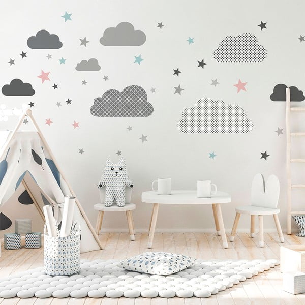 Sienas uzlīme Ambiance Scandinavian Clouds From The Far North-image-1