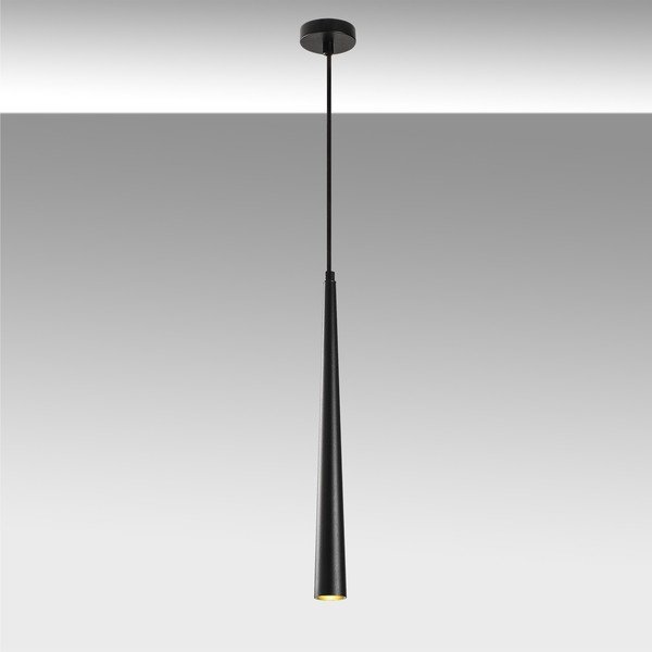 Melna griestu lampa Opviq lights Uğur-image-1