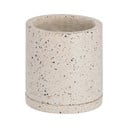 Balts puķu pods ar teraco rakstu Kave Home Lelis, ⌀ 27 cm