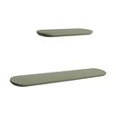 Zaļi sienas plaukti (2 gab.) 55 cm Arely – Kave Home