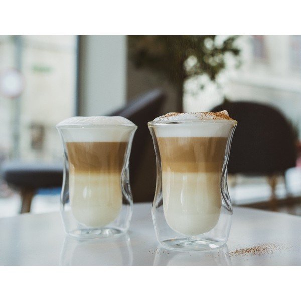 Stikla krūzes (6 gab.) ar dubultsienu 250 ml – Vialli Design-image-1