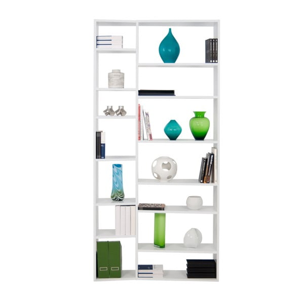 Balts grāmatplaukts 108x224 cm Valsa – TemaHome-image-4