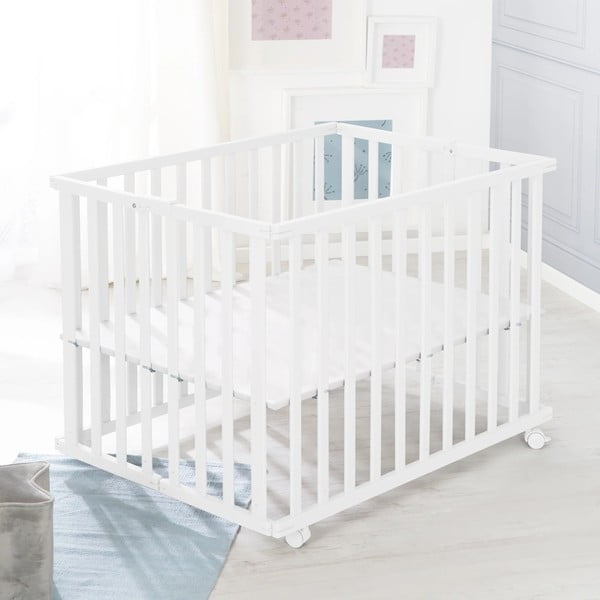 Balta bērnu sētiņa 100x75 cm – Roba-image-4