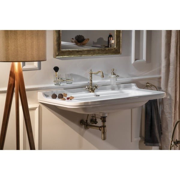 Bronzas krāsas stāvošs jaucējkrāns izlietnei Antea – Sapho-image-2