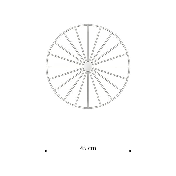 Melna griestu lampa ø 45 cm Soho – Sollux-image-4