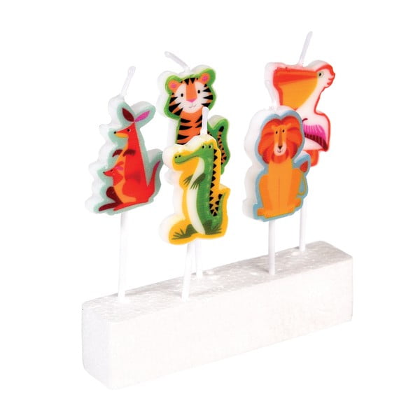 Sveces tortei (5 gab.) Colourful Creatures – Rex London-image-2