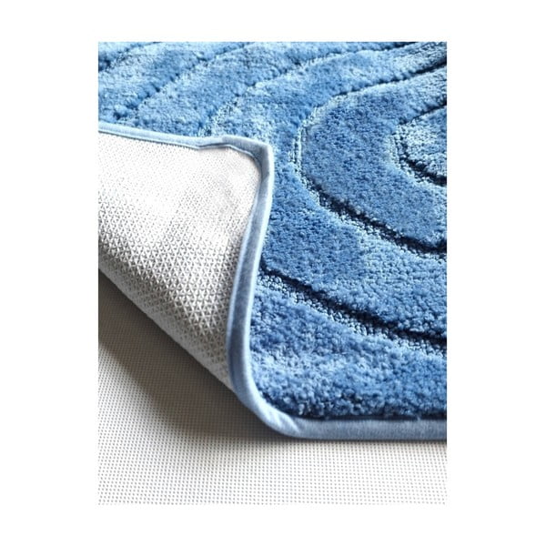 Zils vannas istabas paklājiņš 50x80 cm – JAHU collections-image-1