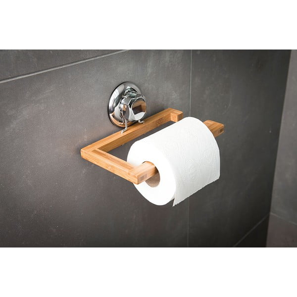 Bambusa sienas tualetes papīra turētājs Compactor-image-1