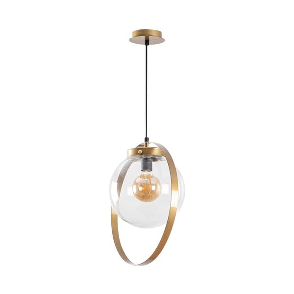 Zelta krāsas piekaramā lampa ø 40 cm Tan – Opviq lights